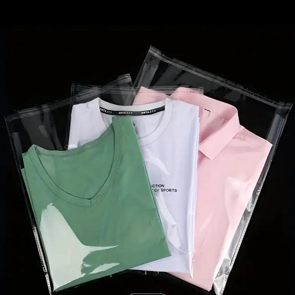 20 XL Plastic Ziploc Garment and Accessory Bags
